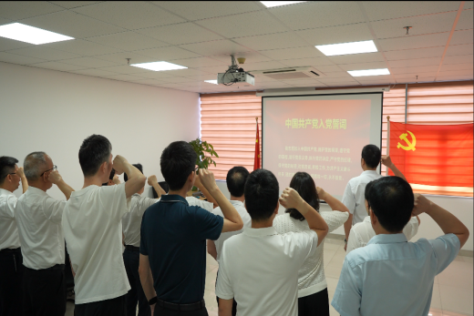红心向党·同心奋进——广州澳门永利皇宫官网入口治理集团暂时党委下属各党支部开展“庆七一” 系列主题党日运动_企业动态_澳门永利皇宫官网入口官网 - Powered by 广州广府通讯息科技有限公司