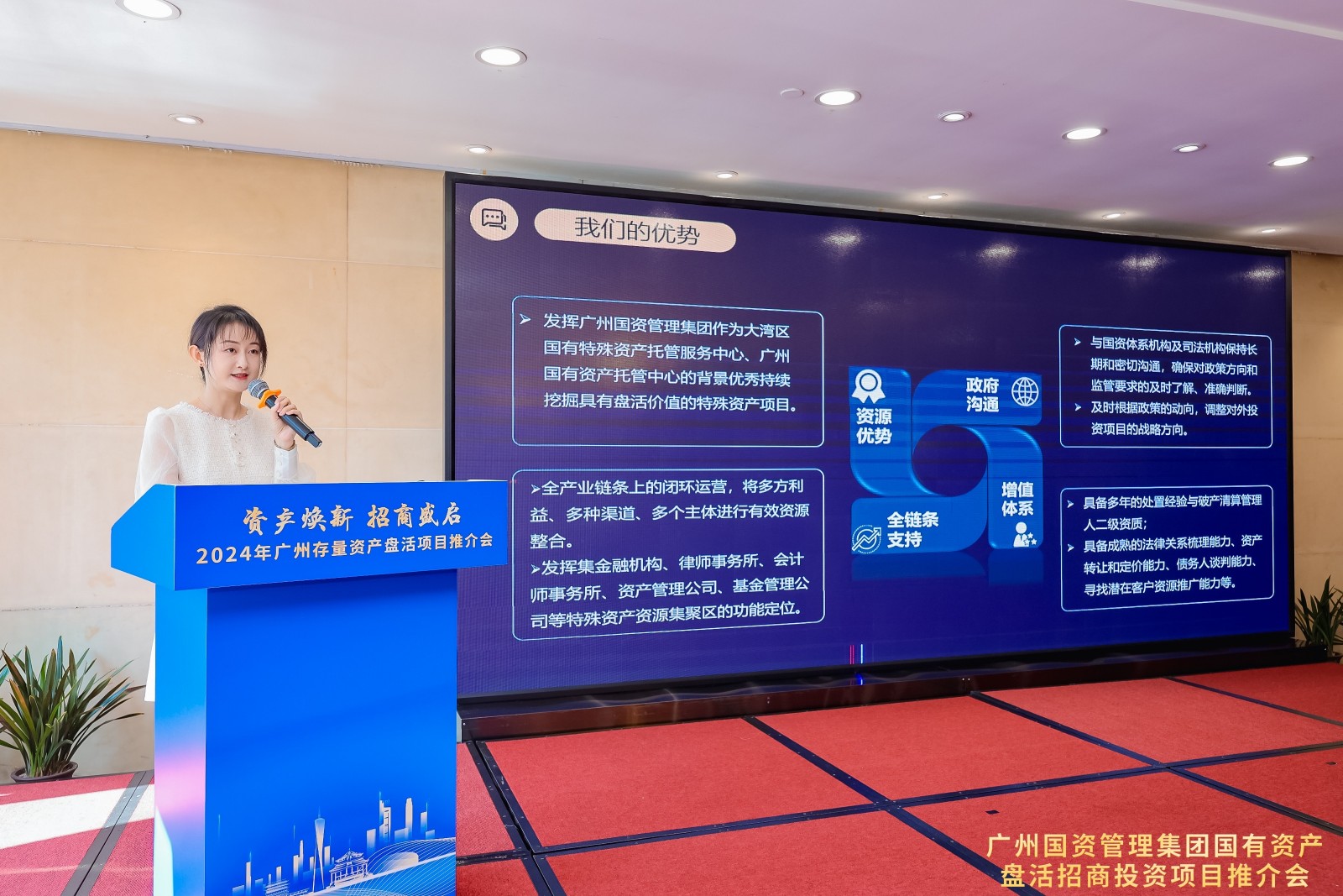 重磅！2024年广州存量资产盘活首场项目推介会乐成举行_企业动态_澳门永利皇宫官网入口官网 - Powered by 广州广府通讯息科技有限公司